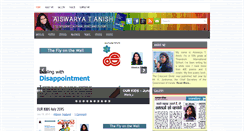 Desktop Screenshot of aiswaryatanish.com
